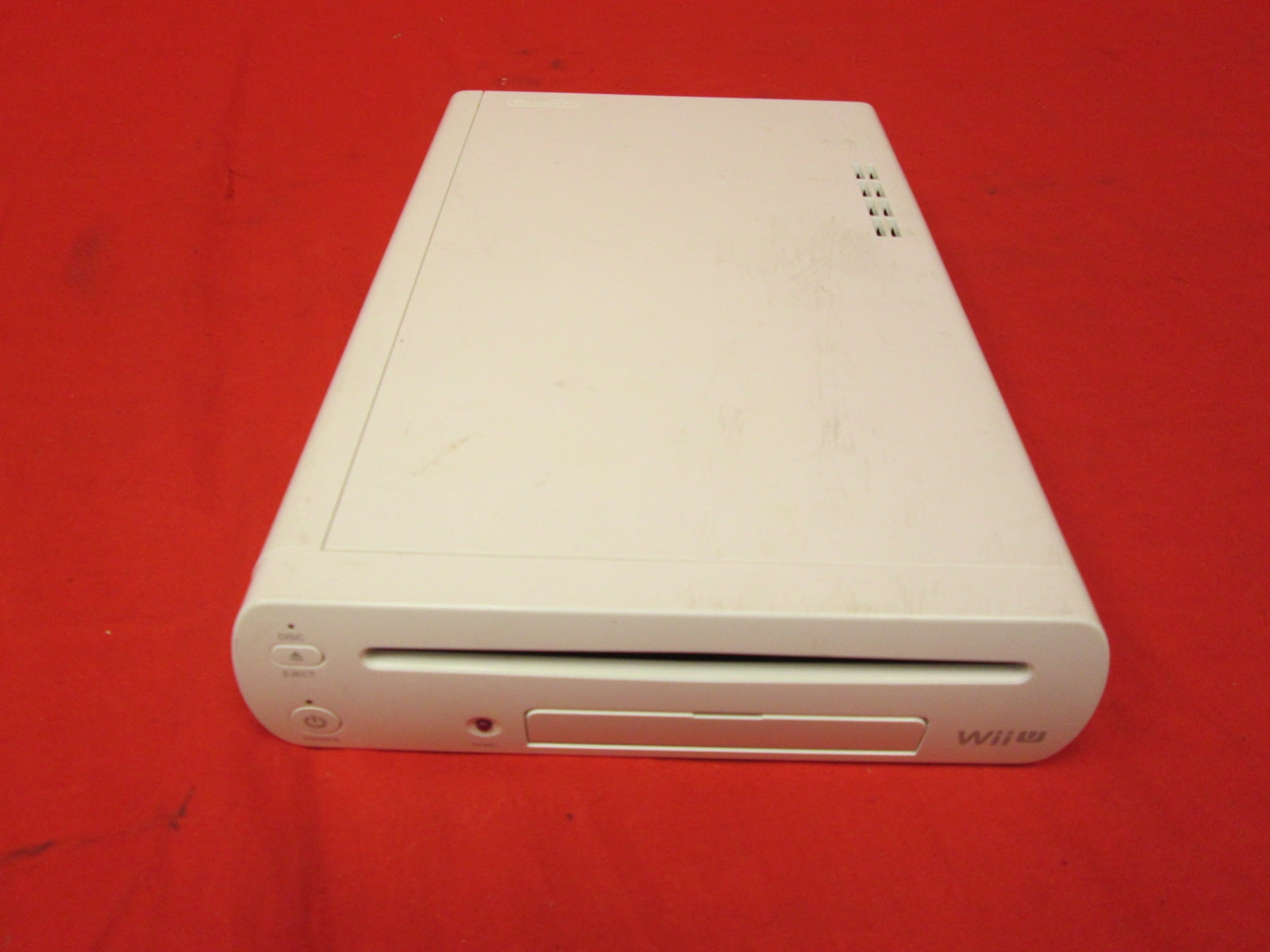 Nintendo Wii U - White Console - Good Condition 712131666016