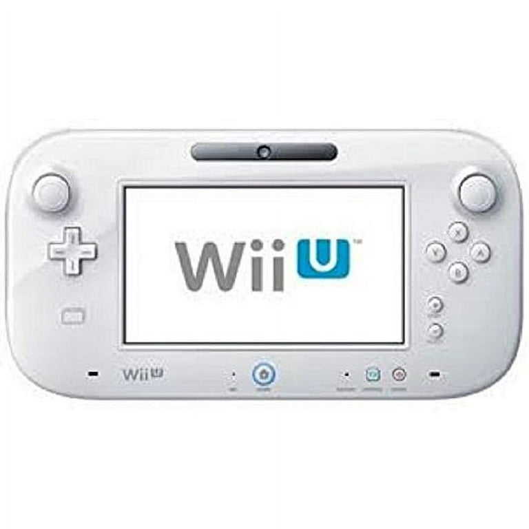 Restored Nintendo Wii U White Gamepad W/ LCD Touchscreen Console