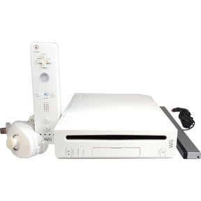Restored Nintendo Wii Video Game Console, 5 GB, White with Remote and Nunchuk Controllers