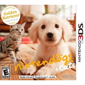 Restored Nintendogs + Cats: Golden Retriever | Nintendo 3DS (Refurbished)