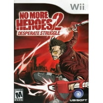 Restored No More Heroes 2: Desperate Struggle (Nintendo Wii, 2010) Fighting Game (Refurbished)