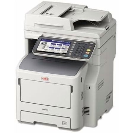 Restored OKI Data MB760 49 PPM Monochrome Multifunction Printer (62441604) – Print, Copy, Scan, Fax, Duplex, Network-Ready