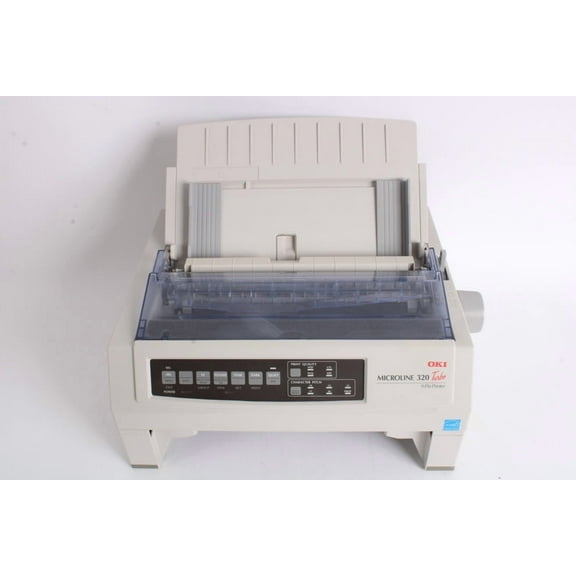 Restored OKI Microline 320 Turbo 9-Pin Dot Matrix Printer High-Speed Impact Printing P/N D22800A