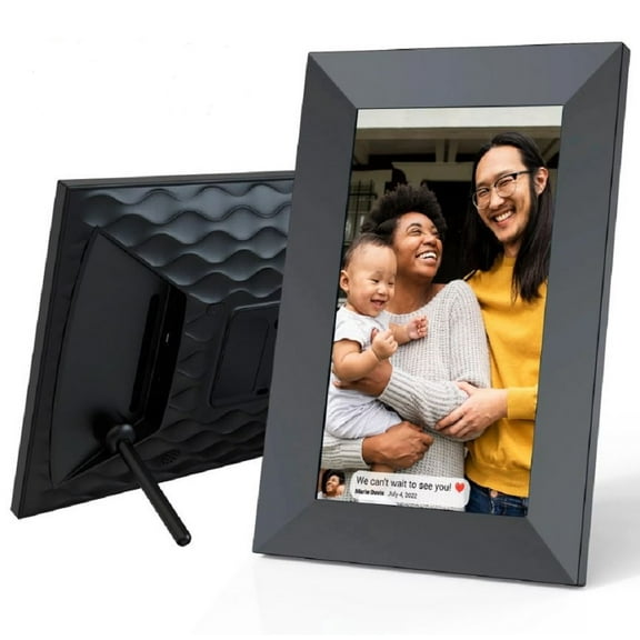 Restored ONN 10” Wi-Fi Digital Picture Frame Send Photos & Videos Instantly via the Free Frameo App 100096733 (Refurbished)