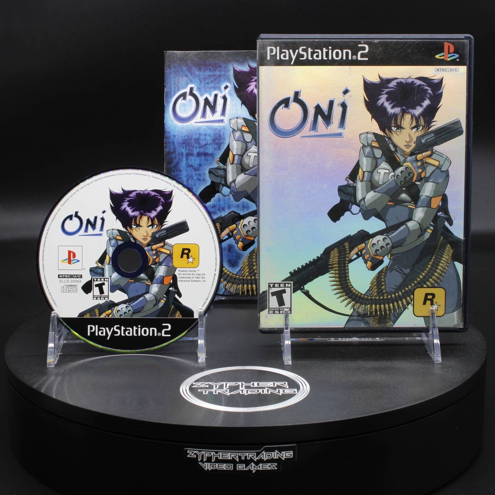 Jeu PS2 Oni - Version PAL - En Boîte Complète - Bon état - Rockstar
