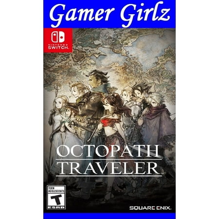 Restored Octopath Traveler (Nintendo Switch, 2018) RPG Game (Refurbished)