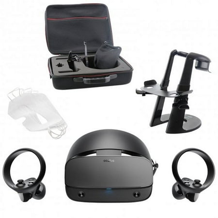 Restored Oculus Rift S PC-Powered VR Gaming Headset with Accessories (Refurbished)