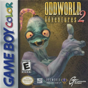 Restored Oddworld Adventures 2 (Nintendo Game Boy Color, 1999) (Refurbished)