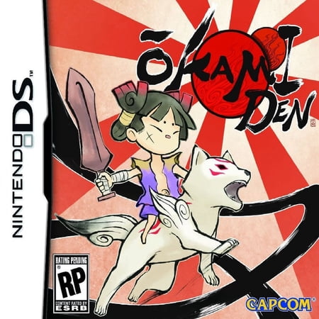 Restored Okamiden (Nintendo DS, 2011) Adventure Game (Refurbished)
