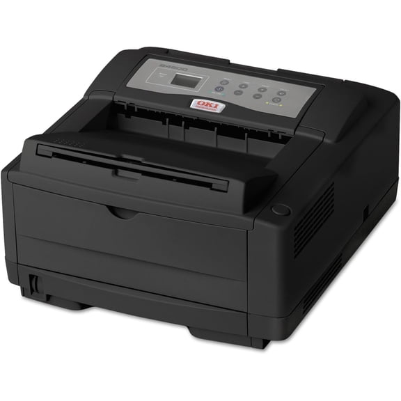 Restored Oki B4600n Mono LED Printer – High-Speed 27 PPM Black & White Printing, Network Ready P/N: 62446604