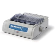 Restored Oki MICROLINE 420 Dot Matrix Printer, 9-Pin, 240 x 216 DPI, 570 cps, Parallel/USB, Black, 91909701