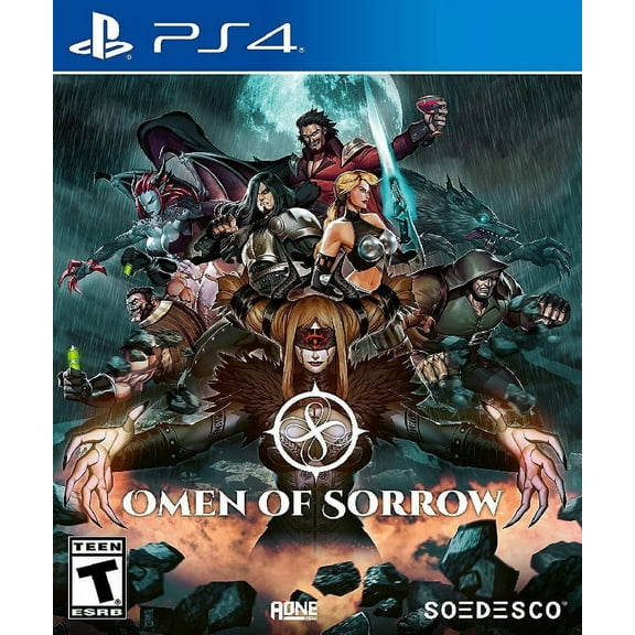 Restored Omen of sorrow (Sony Playstation 4, 2018) Fighting Game (Refurbished)