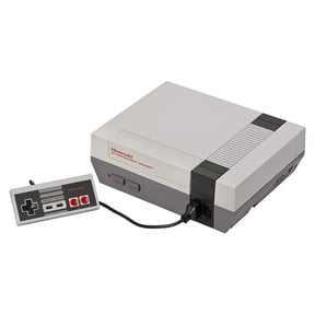 Restored Original NES System Video Game Console by Nintendo, 051024-5-N-B07YBJQG3J-069, Gray