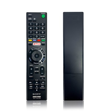 Restored Original Remote Control for Sony XBR-75X940D Television Includes Netflix Shortcut (Refurbished)