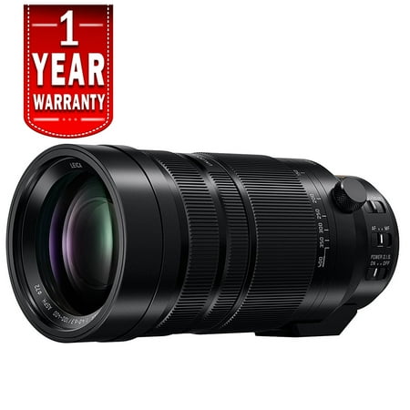 Restored PANASONIC LUMIX G LEICA DG VARIO-ELMAR PROFESSIONAL LENS, 100-400MM, F4.0-6.3 AS (Refurbished)
