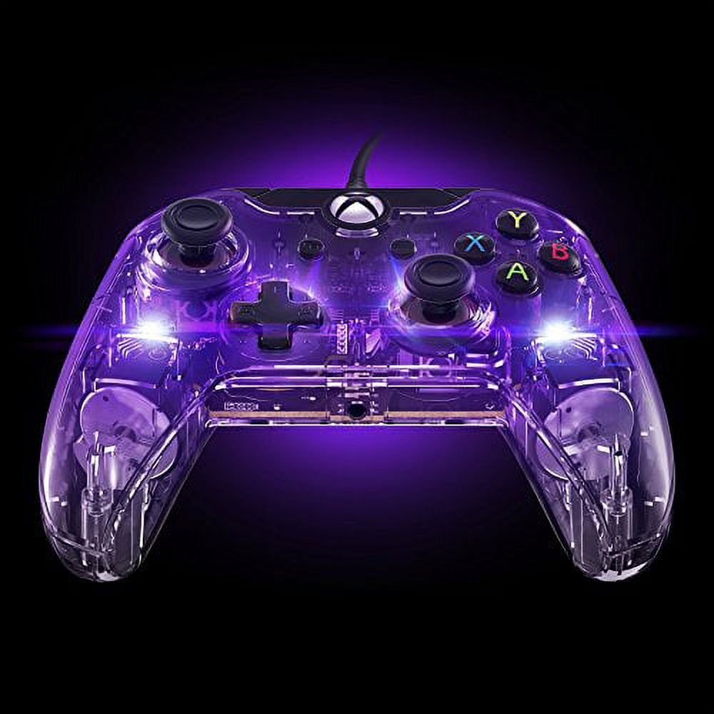 PDP Xbox & PC Afterwave Glow Black Wired Controller Includes 1