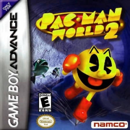 Restored Pac-Man World 2 (Nintendo GameBoy Advance, 2006) Video Game (Refurbished)