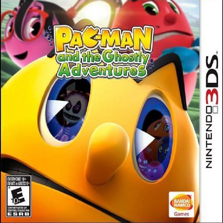 Restored Pac-Man and the Ghostly Adventures (Nintendo 3DS, 2013) RPG Game (Refurbished)
