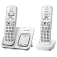 thumbnail image 1 of Restored panasonic kx-tgd532w cordless phone with answering machine - 2 handsets (Refurbished), 1 of 3