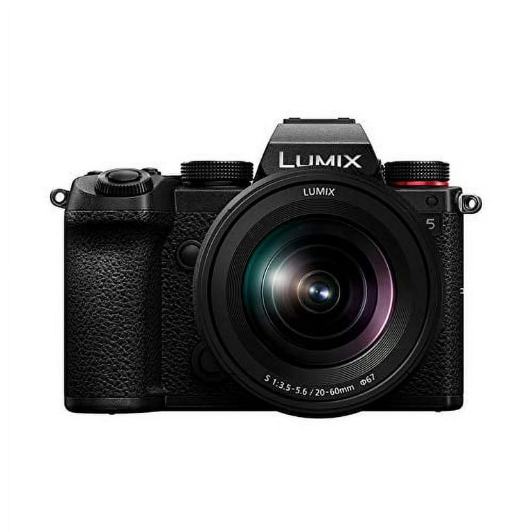 Restored Panasonic LUMIX S5 Full Frame Mirrorless Camera, 4K 60P