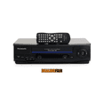 thumbnail image 1 of Restored Panasonic PV-V4521 4-Head Hi-Fi Stereo VCR w/ Original Remote, Manual, A/V Cables, & HDMI Converter, 1 of 6