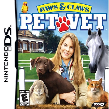 Restored Paws & Claws: Pet Vet (Nintendo DS, 2007) (Refurbished)