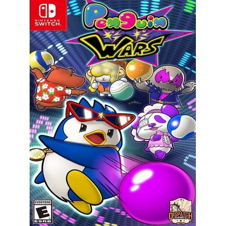 Restored Penguin Wars (Nintendo Switch, 2018) Arcade Game (Refurbished)