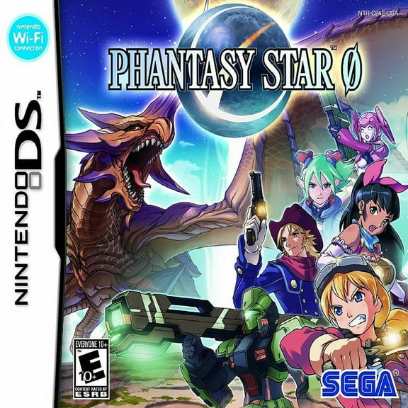 Restored Phantasy Star 0 (Nintendo DS, 2009) RPG Game (Refurbished)
