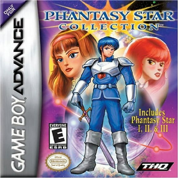 Restored Phantasy Star (Collection Edition) (Nintendo GameBoy Advance, 2002) RPG Game (Refurbished)