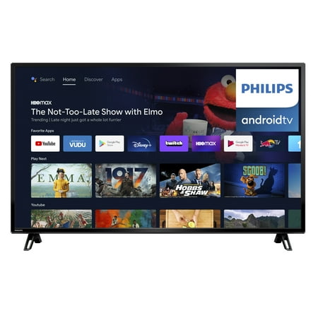 Restored Philips 50" Class 4K (2160p) Smart LED TV (50PFL5766/F7) (Refurbished)