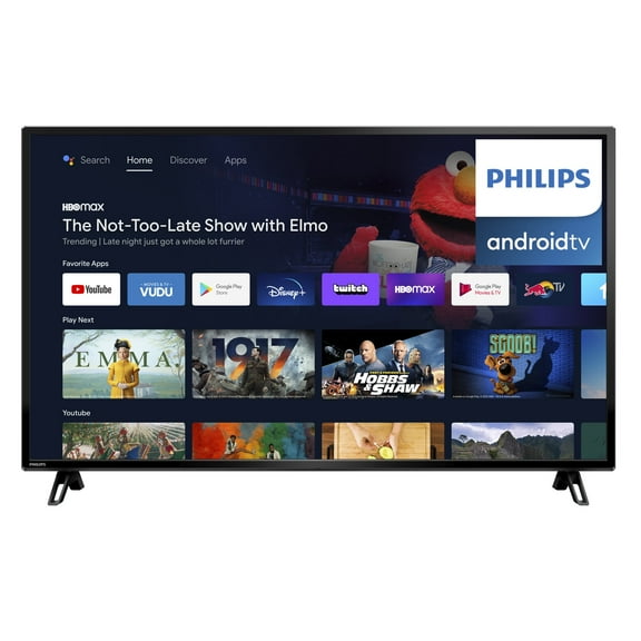 Restored Philips 50" Class 4K (2160p) Smart LED TV (50PFL5766/F7) (Refurbished)