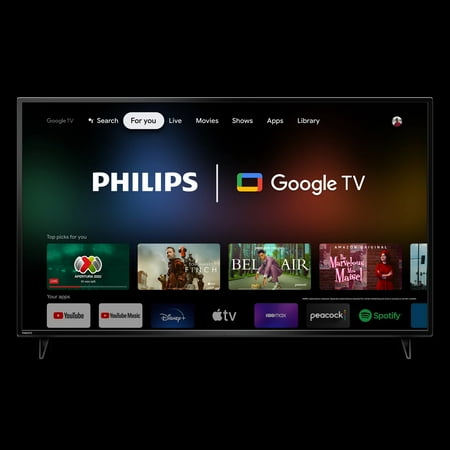 Restored Philips 50" Class 4K (2160p) Smart LED TV (50PUL7552/F7) (Refurbished)