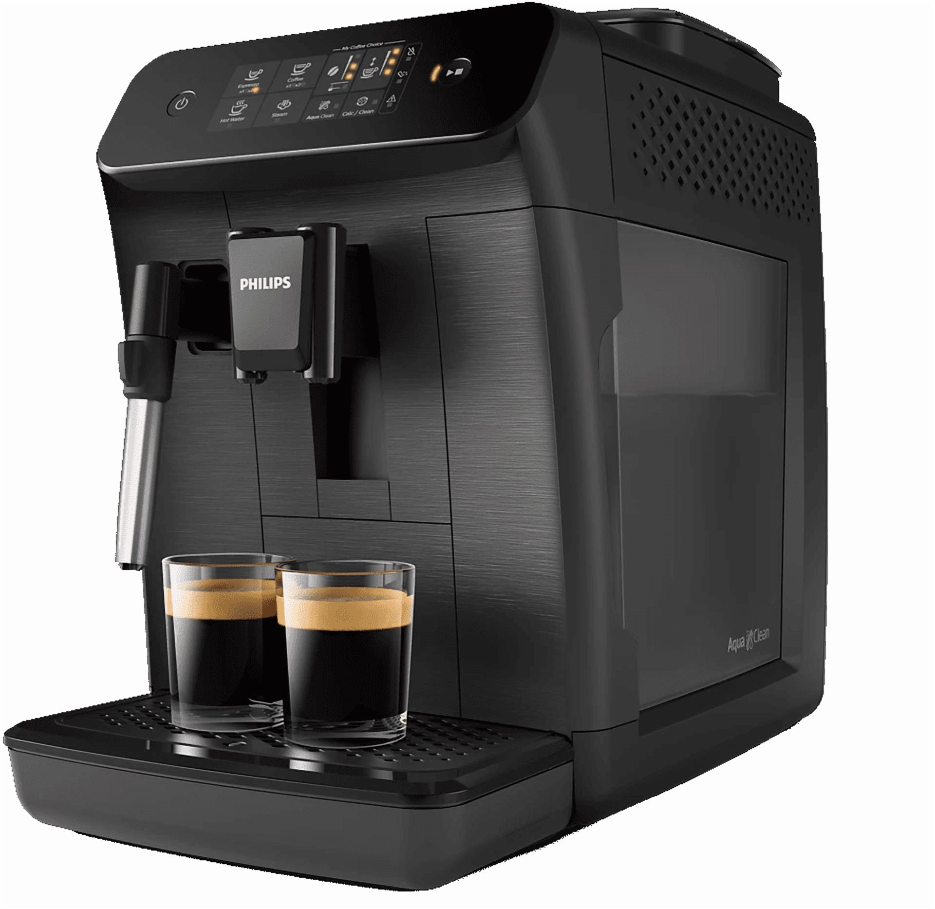 Restored Philips 800 Fully Automatic Espresso Machine, Black | 2 Recipes | EP0820/04 (Refurbished)