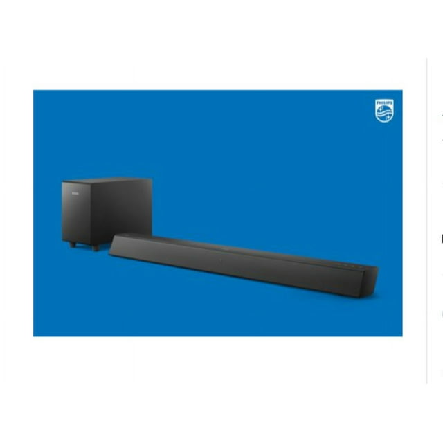 Restored Philips TAB5306/37 B5306 2.1 Soundbar with Wireless Subwoofer