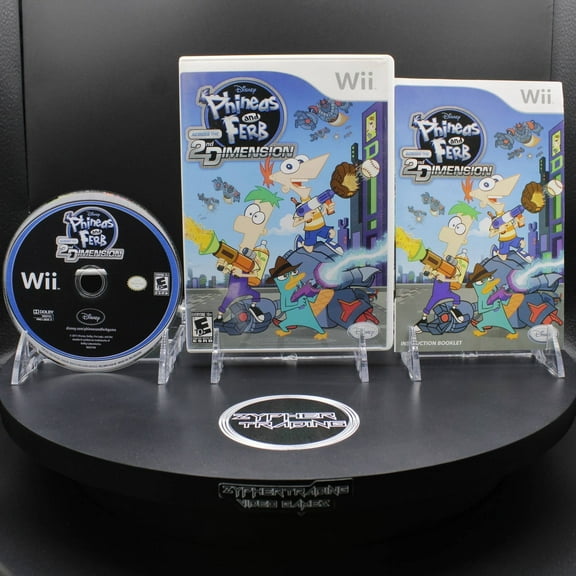 Restored Phineas and Ferb: Across the 2nd Dimension Nintendo Wii (Refurbished)