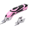 thumbnail image 1 of Restored Pink Power Fabric Cutter - Cardboard Cutter Electric - Electric Box Cutter for Cardboard, Carpet, Sewing, Crafts and Scrapbooking - Electric Cordless Scissors (Pink) (Refurbished), 1 of 8