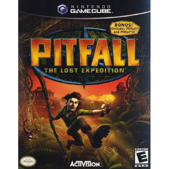 Restored Pitfall: The Lost Expedition (Nintendo GameCube, 2004) Adventure Game (Refurbished)