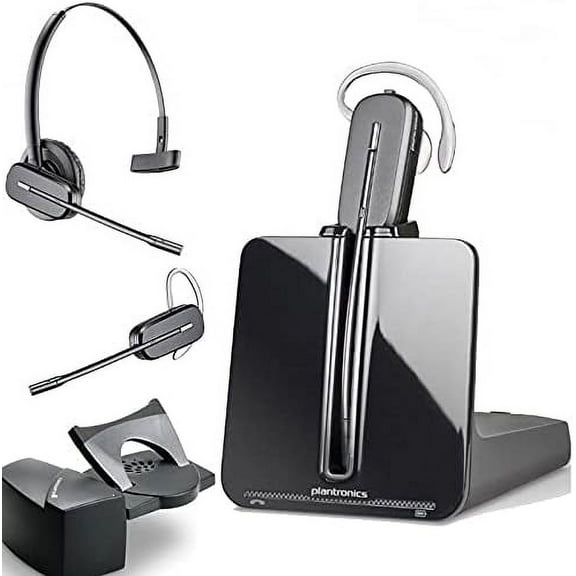 Restored Plantronics 84693-01 CS540 Mono Wireless Headset (Refurbished)