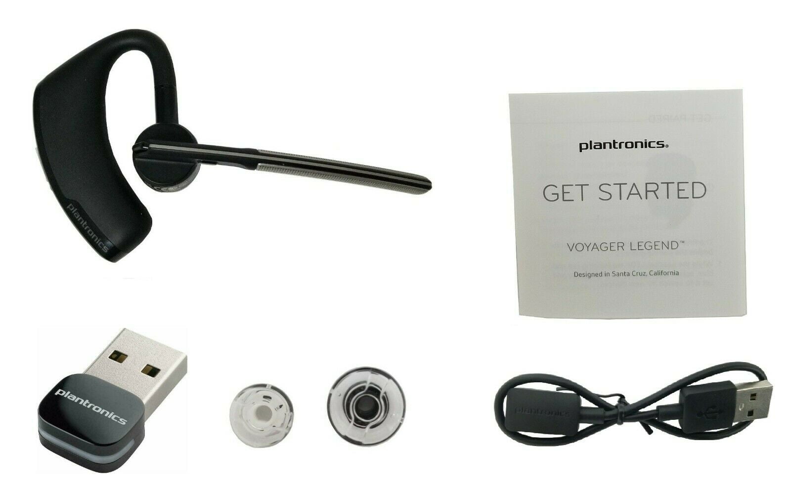 Genuino Plantronics Voyager Legend Auriculares Bluetooth Mesa Carga Soporte  New