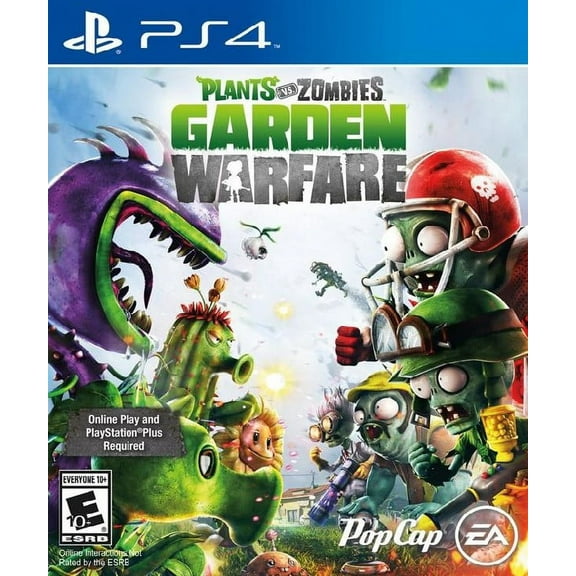 Restored Plants vs. Zombies: Garden Warfare (Sony PlayStation 4, 2014) (Refurbished)