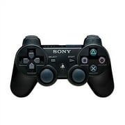 Restored Sony PlayStation 3 Dualshock Controller Video Game Controllers, Black, 1 Count 1 Pack