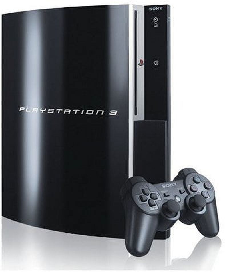 Restored Sony PlayStation 3 PS3 Slim 320GB Video Game Console Black  Controller with HDMI (Refurbished)