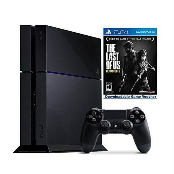 Restored PlayStation 4 500GB Console The Last Of US Remastered Bundle (Refurbished)