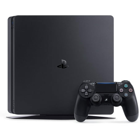 Restored PlayStation 4 Slim 1TB Console Black (Refurbished)