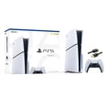thumbnail image 1 of Restored PlayStation 5 Slim Disc Edition Console, Controller and Mytrix 8K HDMI Ultra High Speed Cable - White, Slim PS5 1TB PCIe SSD Gaming Console (Refurbished), 1 of 7