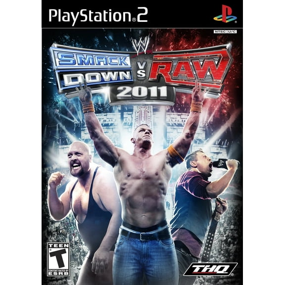 Restored PlayStation WWE Smackdown Vs Raw 2011 for PlayStation 2, Rating Pending