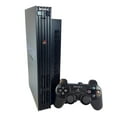 thumbnail image 1 of Restored Sony 1 PlayStation 2 FAT Video Game Console with 8MB Memory Card, Black Multipack Quantity 1 Pack, 1 of 5