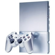 Restored PlayStation 2 PS2 Slim Console System, Silver, 1,1-pack