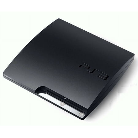 Sony PlayStation 3 Slim 250GB, Black, (Refurbished)