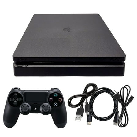 Restored Playstation 4 Slim 500 GB Console - PS4 (Refurbished)